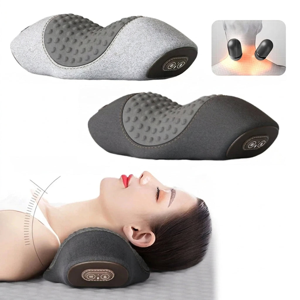 Cervicalma™ Almohada de Relajación Cervical con Calor y Vibración