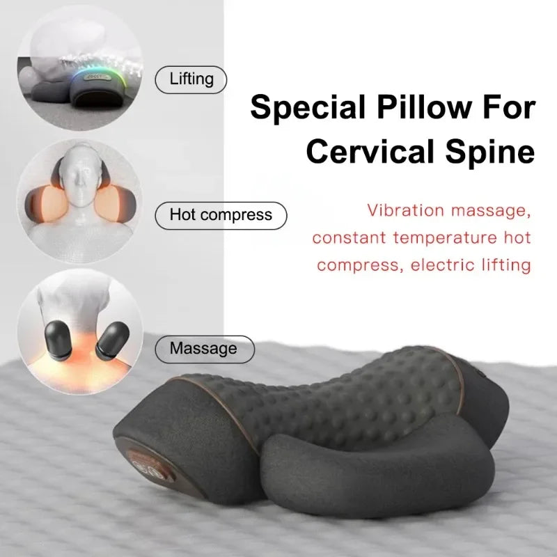 Cervicalma™ Almohada de Relajación Cervical con Calor y Vibración