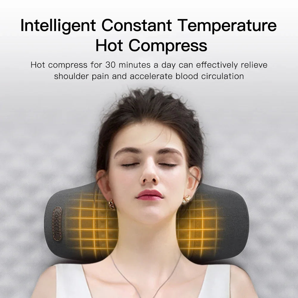 Cervicalma™ Almohada de Relajación Cervical con Calor y Vibración
