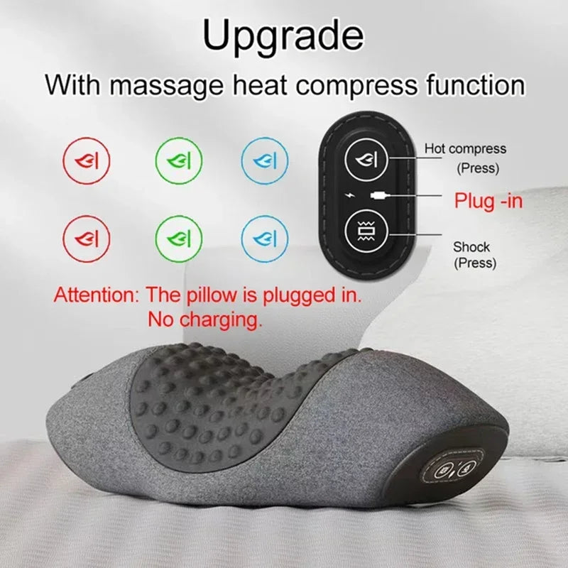 Cervicalma™ Almohada de Relajación Cervical con Calor y Vibración